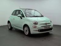Used Fiat 500 Lounge 69 HP (50 kW) 2019 Green Hatchback