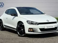 Used VW Scirocco Black Edition 125 HP (91 kW) 2017 White Coupe