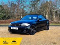 Used BMW 120 Cabriolet Exclusive 2013 Black Cabriolet