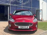Used Ford Fiesta Titanium 2018 Ruby red Hatchback