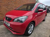 Used Seat Mii SE Technology 59 HP (43 kW) 2016 Red Hatchback