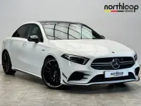 Used Mercedes A35 AMG Premium Plus 2019 White Sedan