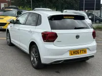 Used VW Polo R-line 115 HP (84 kW) 2019 White Hatchback