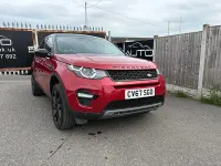 Used Land Rover Discovery Sport HSE 180 HP (132 kW) 2017 Red SUV