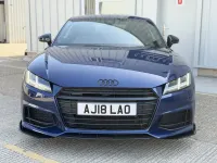 Used Audi TT Black Edition 230 HP (169 kW) 2018 Blue Coupe