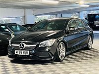 Used Mercedes CLA180 Shooting Brake AMG line 122 HP (89 kW) 2018 Black Estate