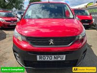 used Peugeot Partner 1.2 PURETECH PROFESSIONAL L1 109 BHP IN RED WITH 23,800 MILES AND A FULL SE