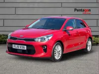 Used Kia Rio 99 HP (72 kW) 2019 Red Hatchback