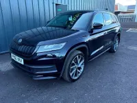 Used Skoda Kodiaq SportLine 150 HP (110 kW) 2021 Black SUV
