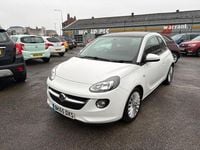 Used Vauxhall Adam Glam 2015 White Hatchback