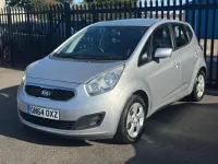 Used Kia Venga 90 HP (66 kW) 2014 Silver Hatchback