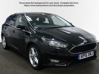 Used Ford Focus Zetec 125 HP (91 kW) 2015 Black Hatchback