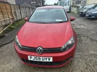 Used VW Golf VI SE 2009 Red Hatchback