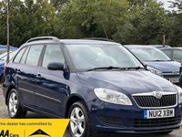 Used Skoda Fabia SE 105 HP (77 kW) 2012 Blue Estate