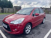 Begagnad Citroën C3 Exclusive 2010 Röd Halvkombi