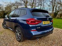 Used BMW X3 M Sport 190 HP (139 kW) 2019 Blue SUV