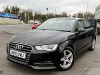 Used Audi A3 2016 Black Hatchback