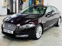 Begagnad Jaguar XF Portfolio 2012 Röd Sedan