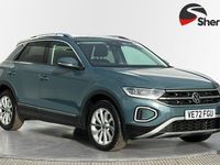 Used VW T-Roc Style 190 HP (139 kW) 2022 Blue SUV