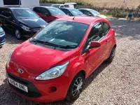Used Ford Ka S 69 HP (50 kW) 2015 Red Hatchback
