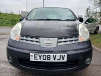 Used Nissan Note Acenta 88 HP (64 kW) 2008 Black Hatchback