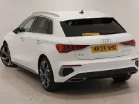 Used Audi A3 S-Line 110 HP (80 kW) 2024 White Hatchback