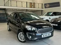 Used Ford Ka Plus Zetec 85 HP (62 kW) 2018 Black Hatchback
