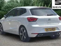 Used Seat Ibiza FR Sport 110 HP (80 kW) 2023 Nevada white Hatchback