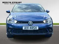 Used VW Polo R-line 95 HP (69 kW) 2024 Blue Hatchback