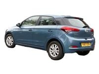 Used Hyundai i20 SE 100 HP (73 kW) 2017 Blue Hatchback