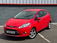 Used Ford Fiesta Zetec 82 HP (60 kW) 2012 Red Hatchback