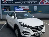 Used Hyundai Tucson SE 114 HP (83 kW) 2016 White SUV