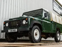 Used Land Rover Defender 1999 Green Pickup