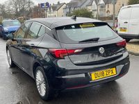 Used Vauxhall Astra Elite 150 HP (110 kW) 2018 Black Hatchback