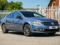 Used VW CC Black Edition 184 HP (135 kW) 2016 Blue Sedan