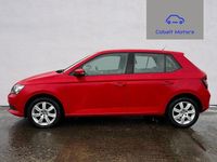 Used Skoda Fabia SE 90 HP (66 kW) 2017 Red Hatchback