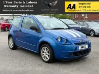 Used Citroën C2 60 HP (44 kW) 2008 Blue Hatchback