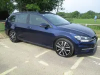 Second-hand VW Golf VII SE 150 CP (110 kW) 2017 Albastru Break