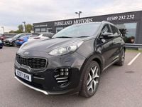 Used Kia Sportage GT-Line S 182 HP (133 kW) 2017 Black SUV