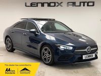 Used Mercedes CLA180 AMG Line Premium Plus 136 HP (100 kW) 2021 Blue Sedan