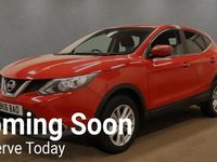 Used Nissan Qashqai Acenta 115 HP (84 kW) 2016 Red SUV