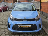Used Kia Picanto 66 HP (48 kW) 2019 Blue Hatchback