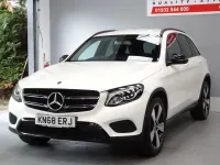 Used Mercedes GLC220 Urban 167 HP (122 kW) 2018 White SUV