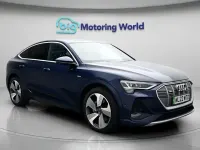 Used Audi e-tron Sportback S-Line 300 kW (408 HP) 2022 Blue SUV