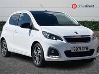 Used Peugeot 108 Allure 2021 White Hatchback