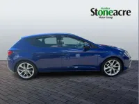 Used Seat Leon FR 123 HP (90 kW) 2018 Blue Hatchback