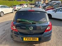 Used Vauxhall Corsa Excite 100 HP (73 kW) 2014 Blue Hatchback
