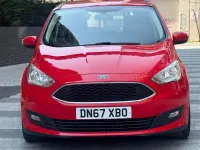 Used Ford Grand C-Max Zetec 125 HP (91 kW) 2017 Red MPV