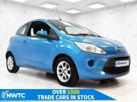 Used Ford Ka S 69 HP (50 kW) 2011 Blue Hatchback