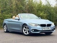 Used BMW 420 Comfort Edition 184 HP (135 kW) 2014 Blue Cabriolet